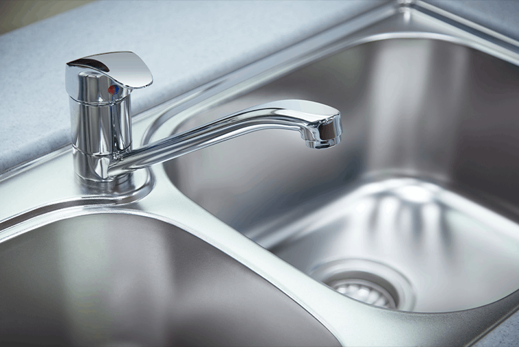 stainless steel sink